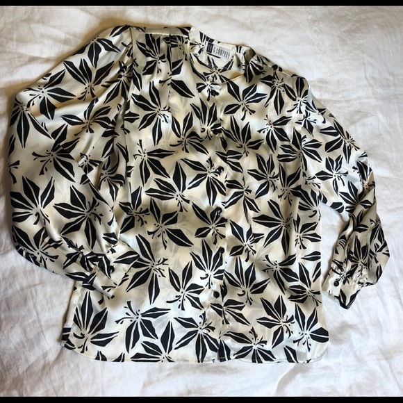 S K & Company Sz 10 Long Sleeve Vintage Blouse EUC - Picture 7 of 8